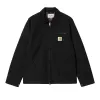 Carhartt WIP Detroit Jacket Black Heavy Stone Wash sold by Kong