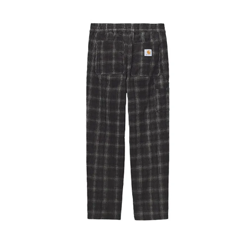 Carhartt WIP Flint Pant Wiley Check Vulcan Rinsed sold by Kong