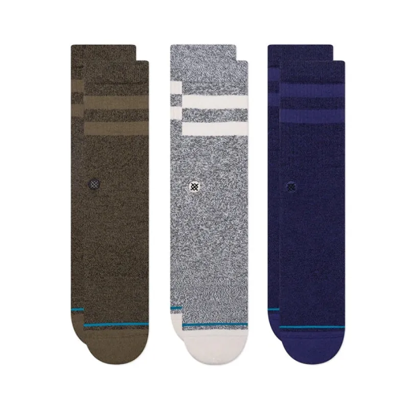 Stance The Joven 3 Pack Socks Grey sold by Kong