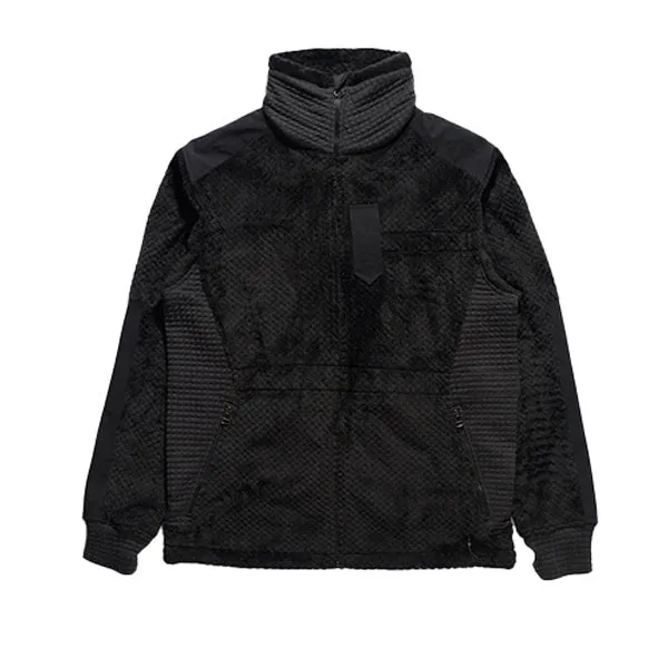 Maharishi High Loft Zipped Fleece Polartec Black sold by Kong