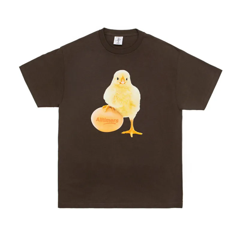 Alltimers Cool Chick Tee Brown made by Kong