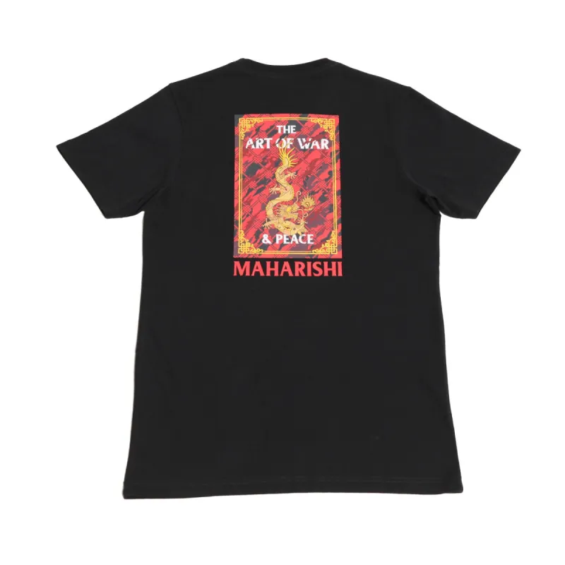 Maharishi Art Of War and Peace T Shirt Black sold by Kong