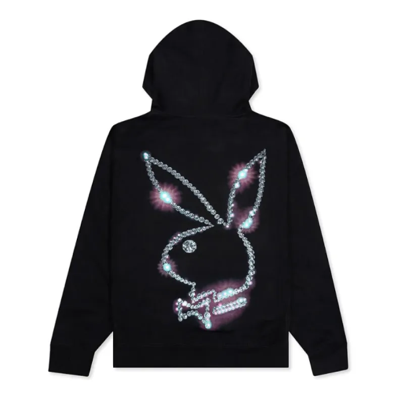 Pleasures Playboy Icy Hoody Black sold by Kong