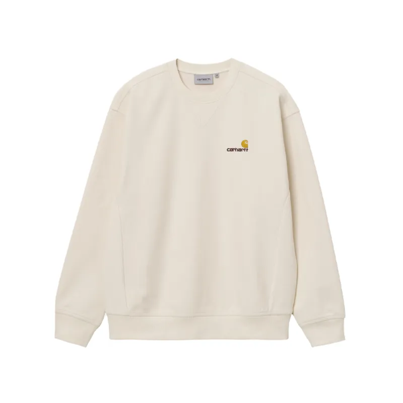 Carhartt WIP American Script Sweat Natural made by Carhartt WIP