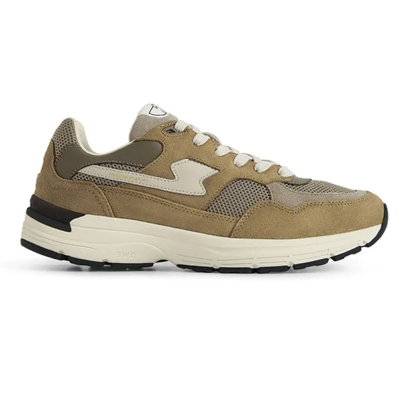 Stepney Workers Club Amiel S Strike Suede Mix Desert sold by Kong