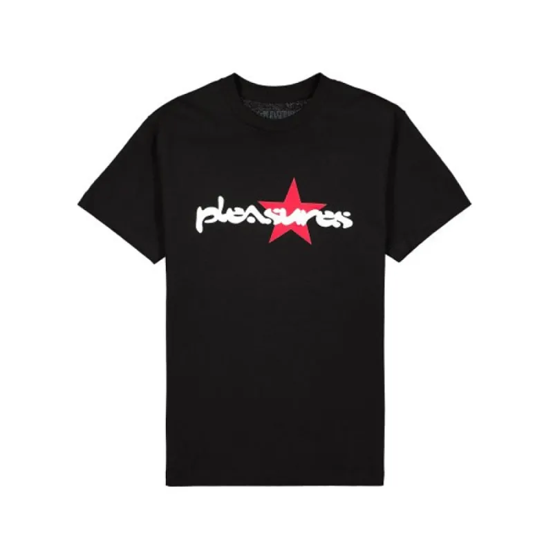 Pleasures Vibration T-Shirt Black sold by Kong