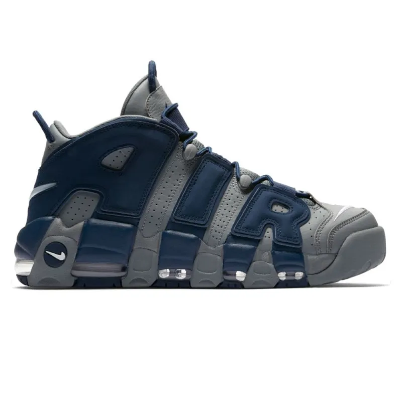 Nike Air More Uptempo '96 Cool Grey/White-Midnight Navy sold by Kong