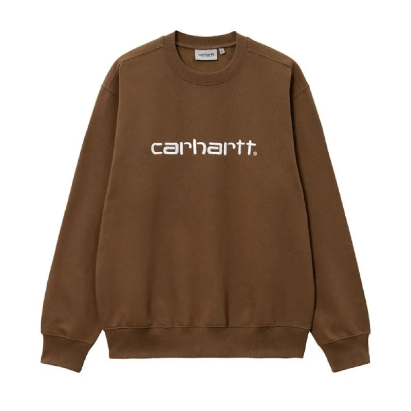 Carhartt WIP Carhartt Sweat Tamarind White made by Carhartt WIP