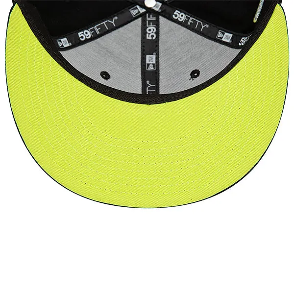 New Era Detroit Tigers Style Activist 59Fifty Fitted Cap Black Yellow sold by Kong product image thumbnail 2