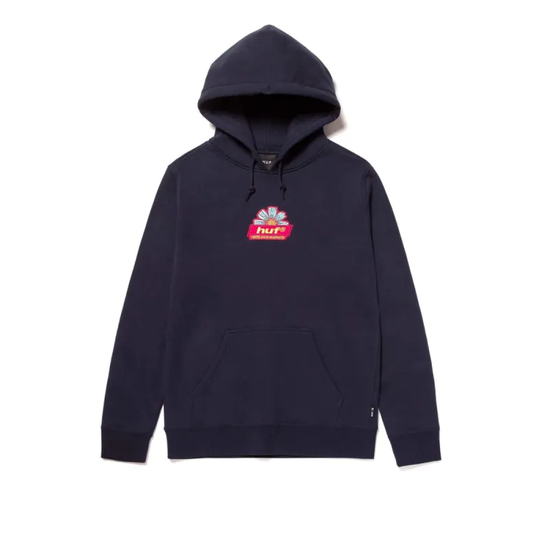 HUF Pure Pull Over Hoodie Navy sold by Kong