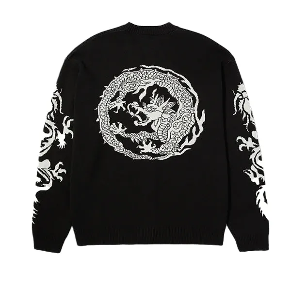 Huf Twin Dragon Cardigan Black sold by Kong product image thumbnail 3