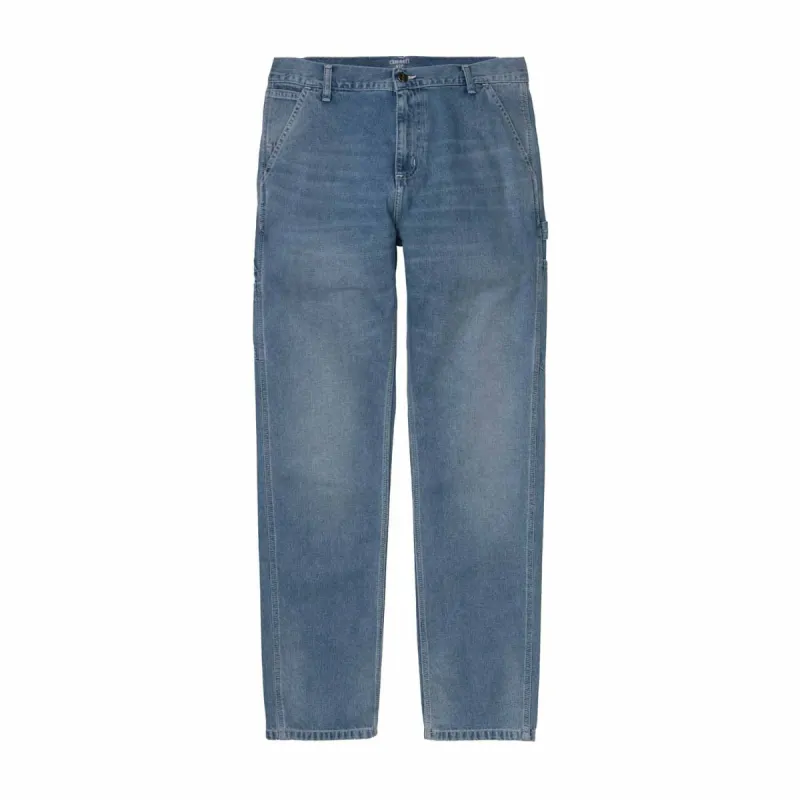 Carhartt Ruck Single Knee Pant Blue Worn Bleached sold by Kong
