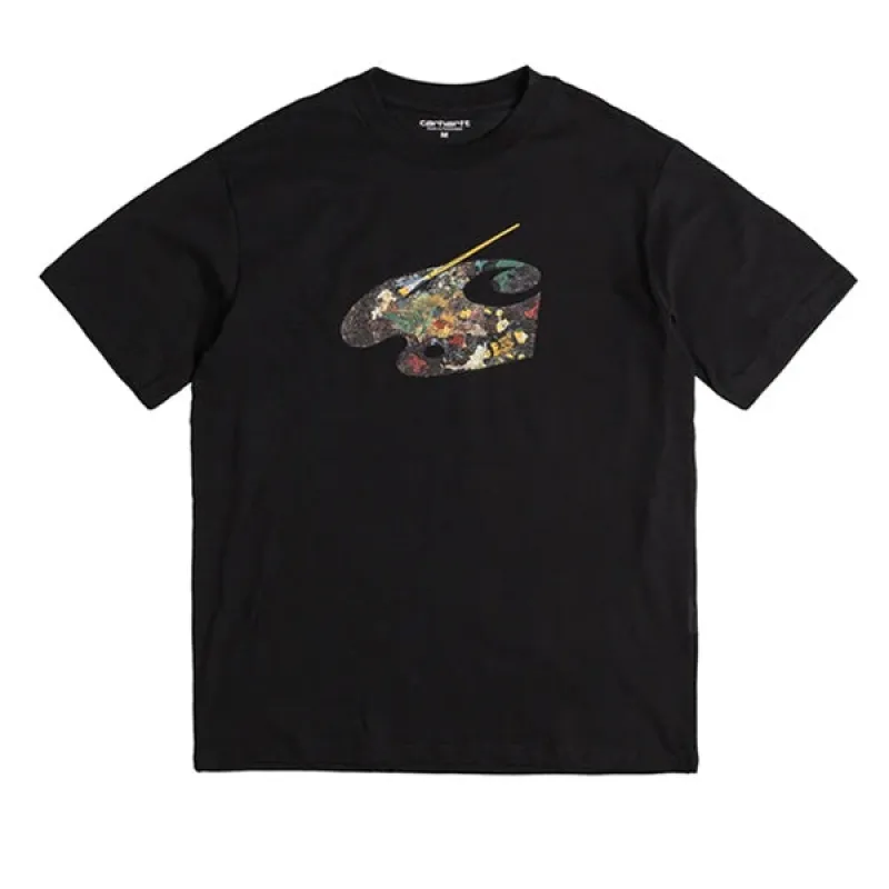 Carhartt WIP SS Palette T shirt Black sold by Kong