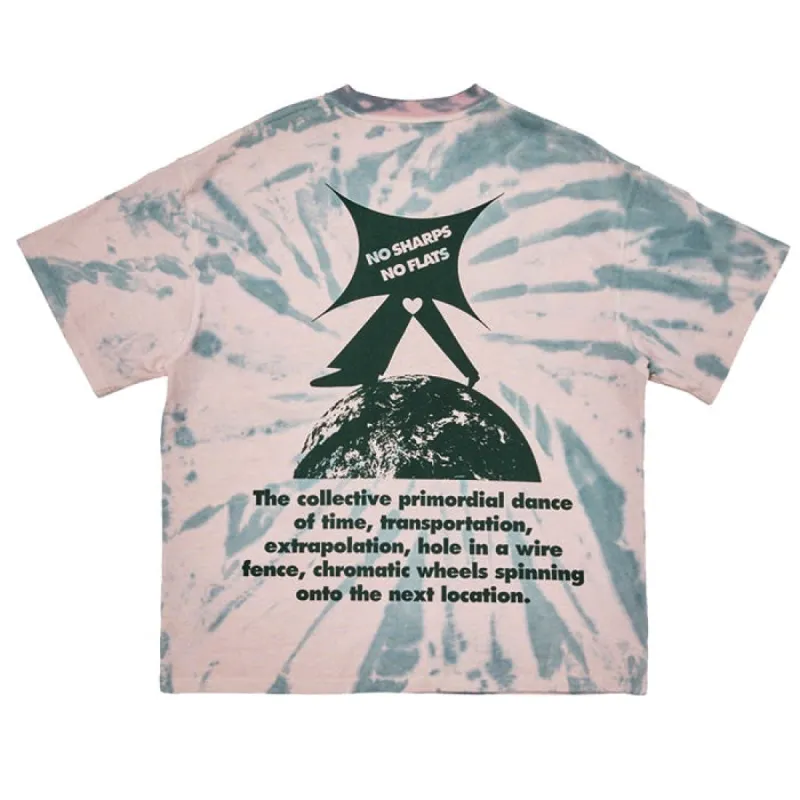 Deus Flat Footed Tie Dye Tee Pale Lilac sold by Kong