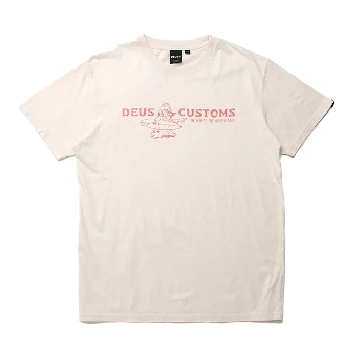 Deus Cadabra Tee Dirty White sold by Kong