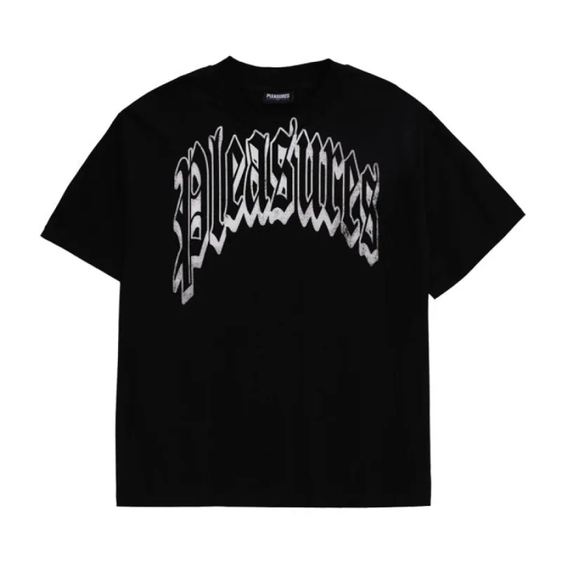 Pleasures Twitch Heavyweight T shirt Black sold by Kong