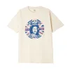 Obey Queen Badge T shirt Cream sold by Kong