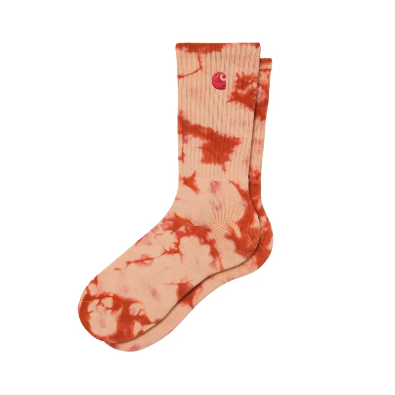 Carhartt WIP Vista Socks Elba Grapefruit sold by Kong