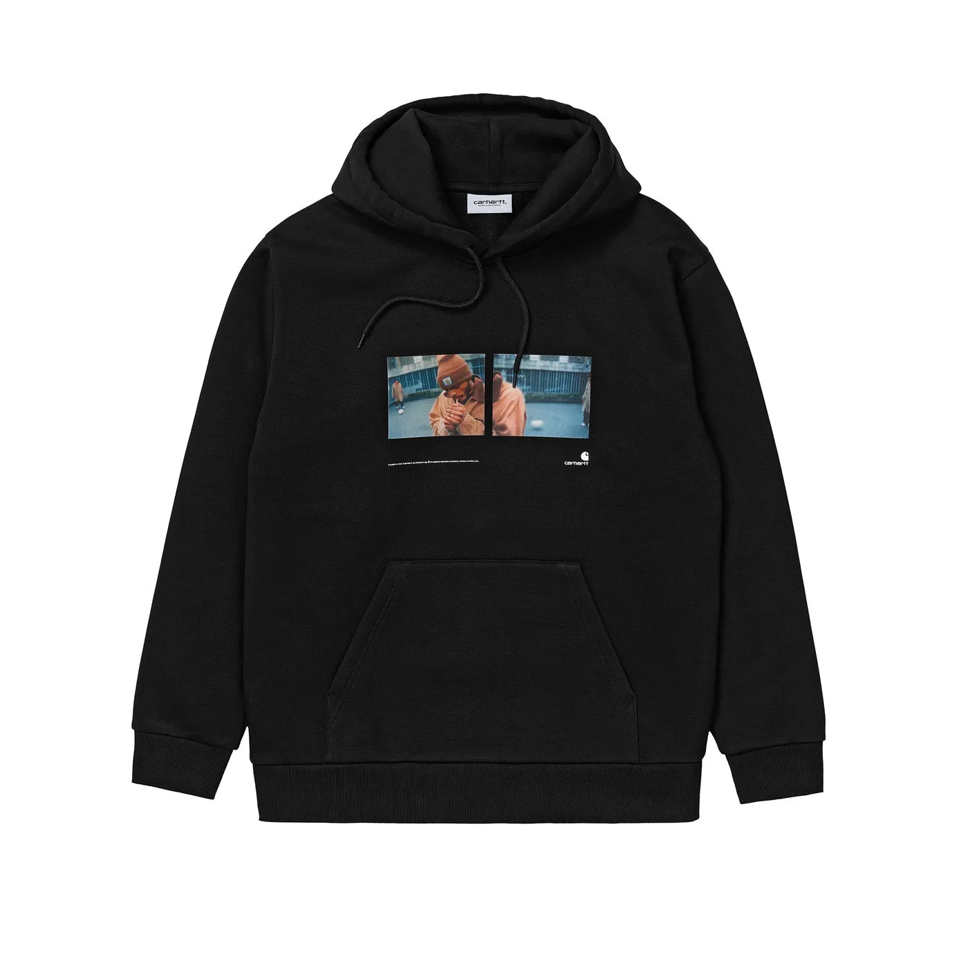 Carhartt WIP Hooded Backyard Sweat Black sold by Kong