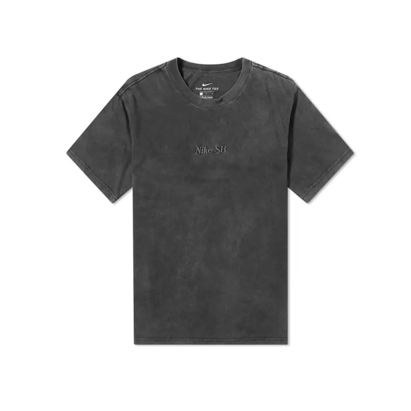 Nike SB Washed Skate Tee Black made by Kong