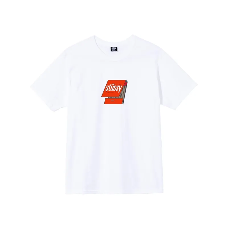 Stussy Match Book Tee White sold by Kong