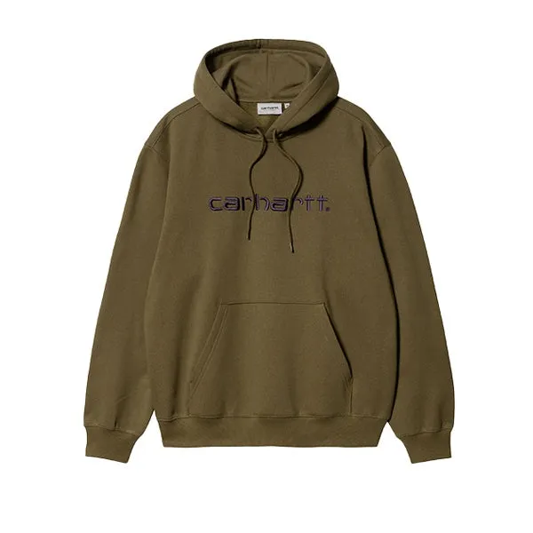 Carhartt WIP Hooded Chase Sweat Highland Cassis sold by Kong
