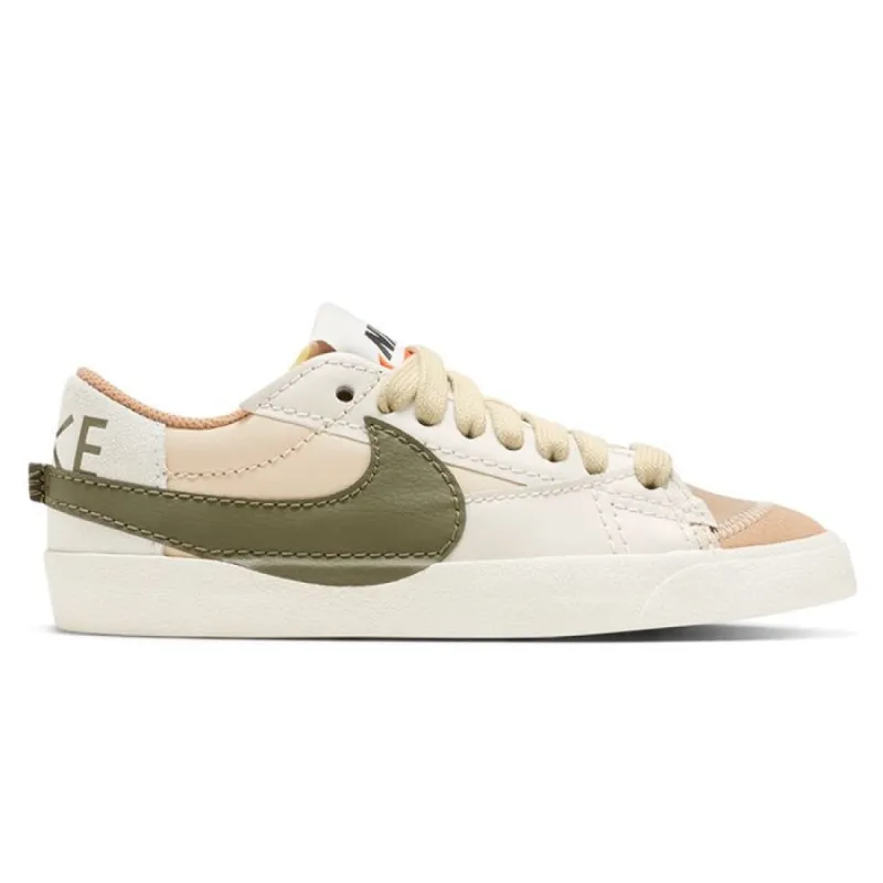 Nike W Blazer Low 77 Jumbo White Medium Olive sold by Kong