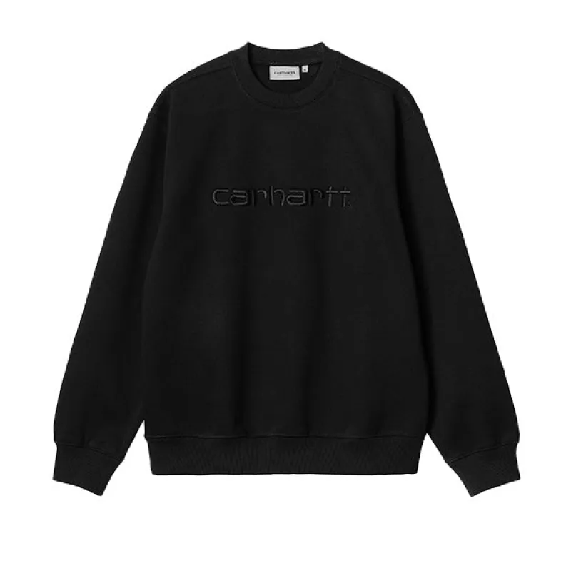 Carhartt WIP Sweat Black Black sold by Kong