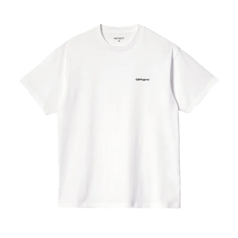 Carhartt WIP SS Script Embroidery T Shirt White sold by Kong