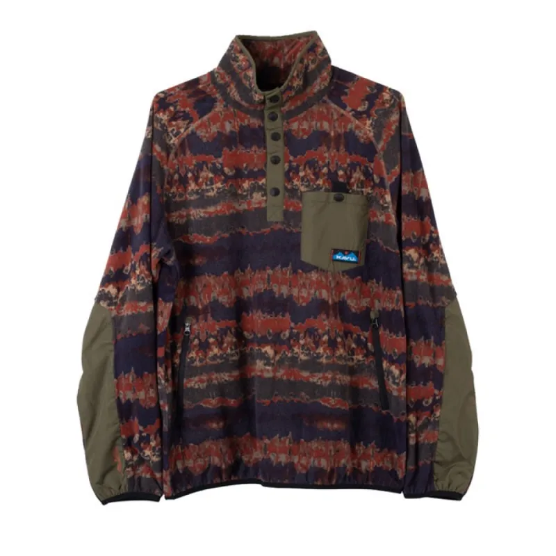 KAVU Teannaway Duff Tie Dye Fleece made by Kong