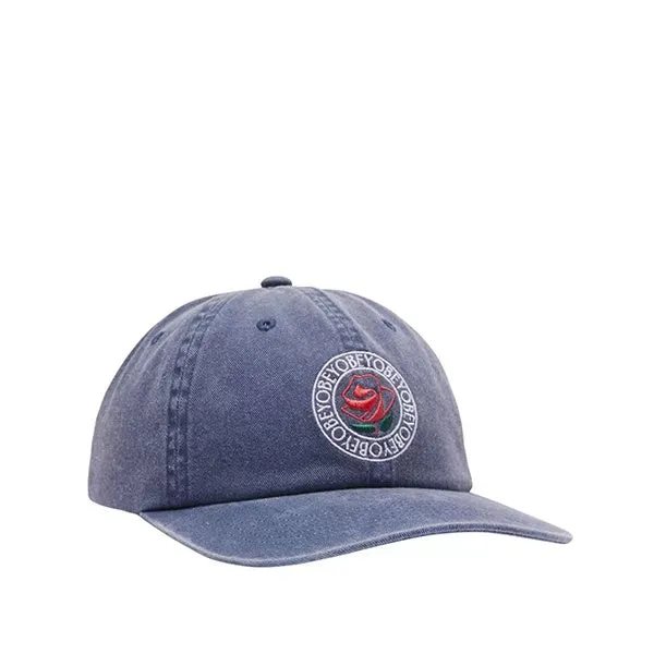 Obey Pigment Studio 6 Panel Snapback Navy sold by Kong