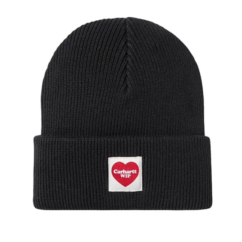 Carhartt WIP Heart Beanie Black made by Carhartt WIP