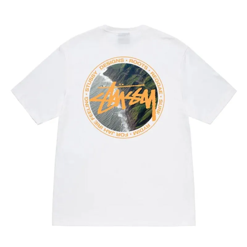 Stussy Coastline Tee White sold by Kong