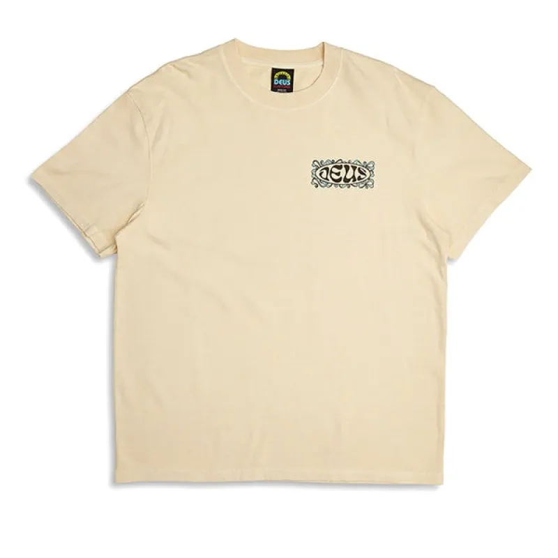 Deus Paddle T Shirt Dirty White sold by Kong