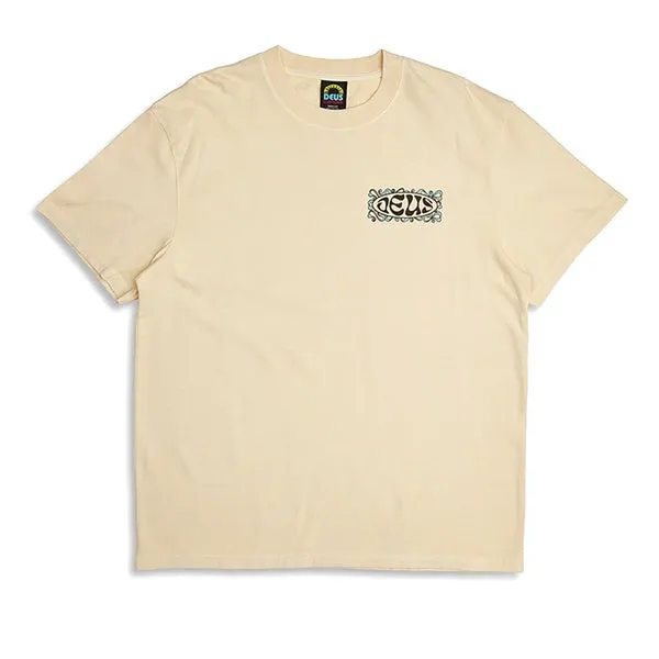 Deus Paddle T Shirt Dirty White sold by Kong
