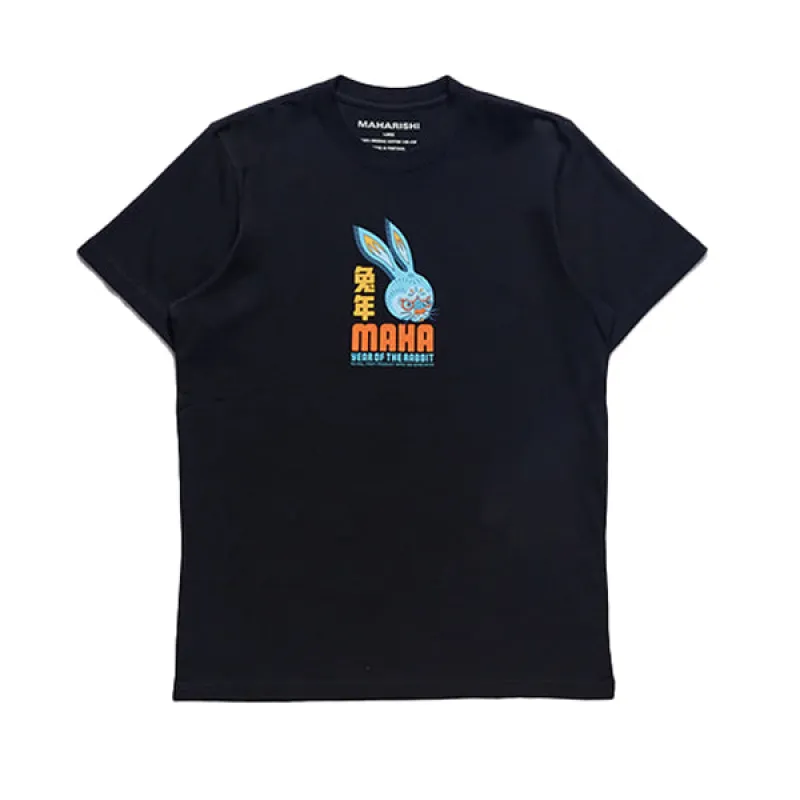 Maharishi Year Of The Rabbit T Shirt Black sold by Kong