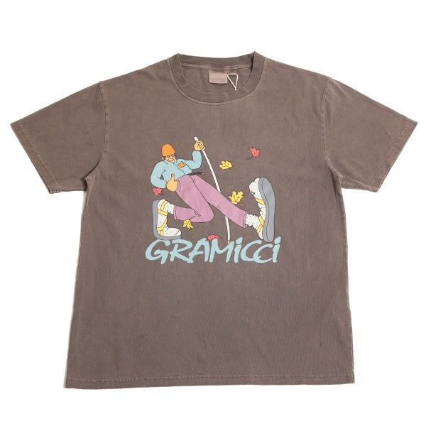 Gramicci Hiker Tee Brown Pigment sold by Kong
