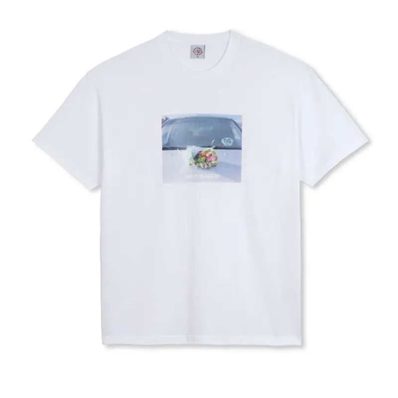 Polar Skate Co Dead Flowers Tee White sold by Kong