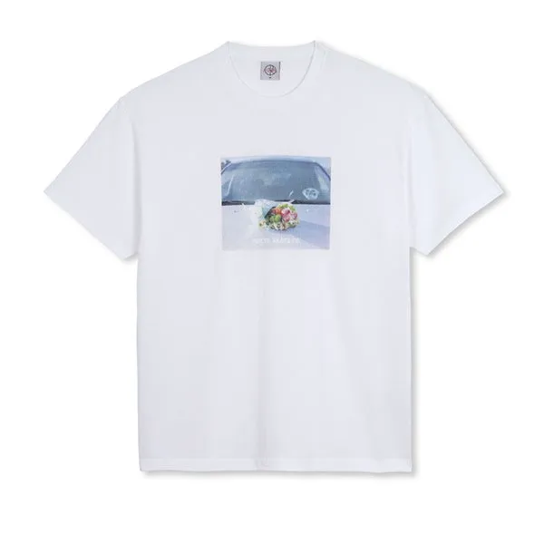 Polar Skate Co Dead Flowers Tee White sold by Kong