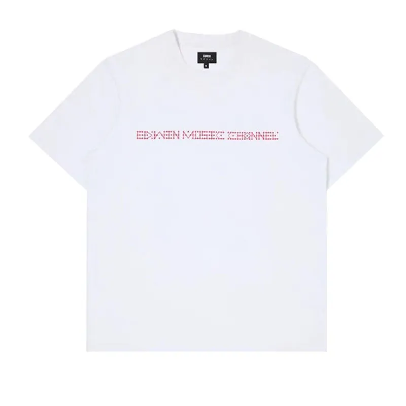 Edwin Sunset FM T Shirt White sold by Kong