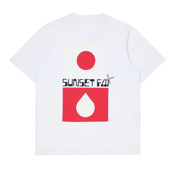 Edwin Sunset FM T Shirt White sold by Kong product image thumbnail 2