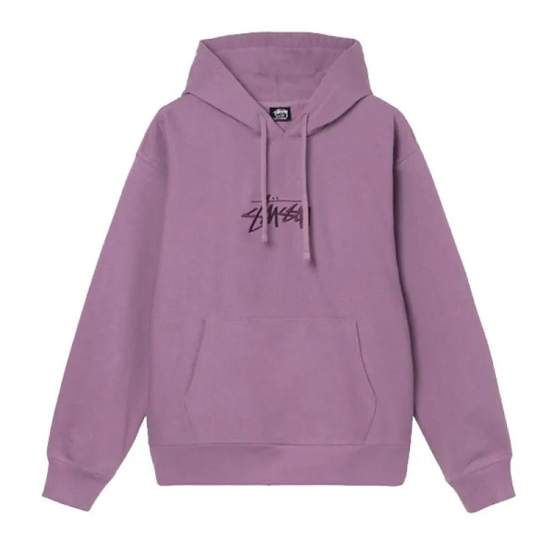 Stussy Stock Logo App Hood Orchid sold by Kong