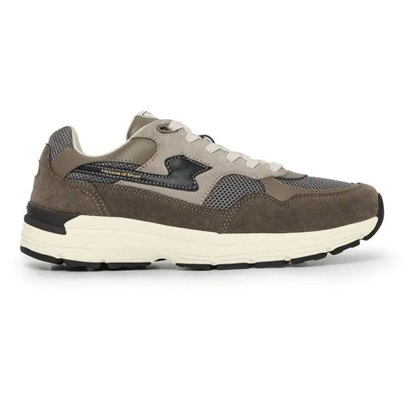 Stepney Workers Club Amiel S Strike Suede Mix Grey sold by Kong
