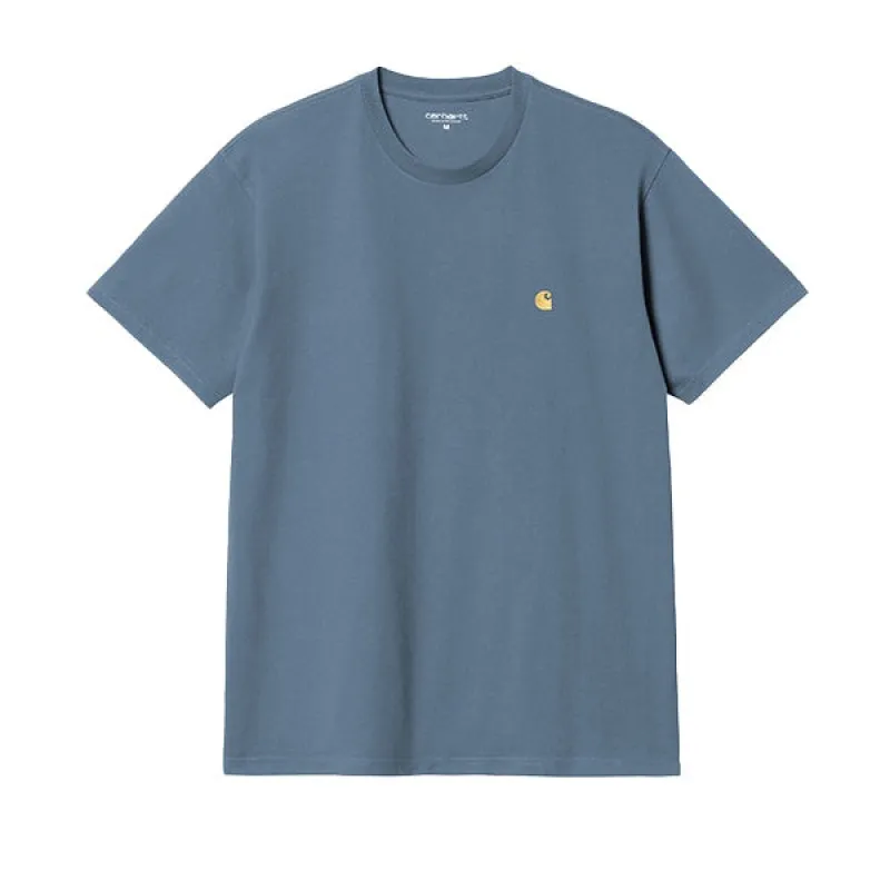 Carhartt WIP SS Chase T Shirt Positano Gold sold by Kong