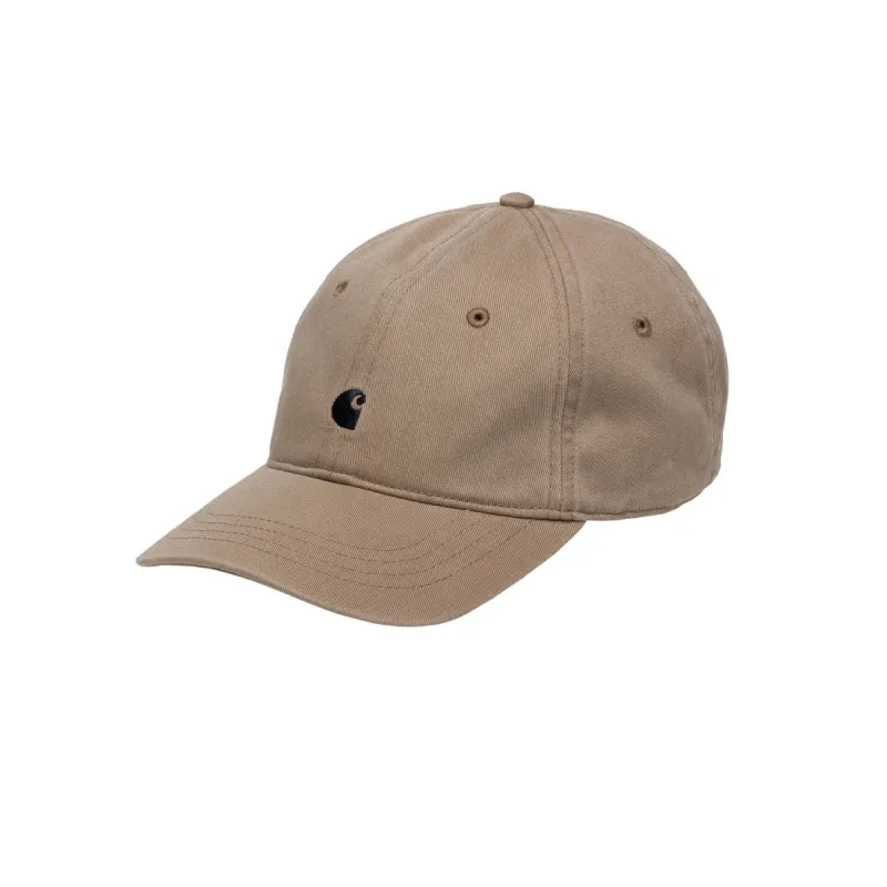 Carhartt WIP Madison Logo Cap Cotton Leather/Black sold by Kong