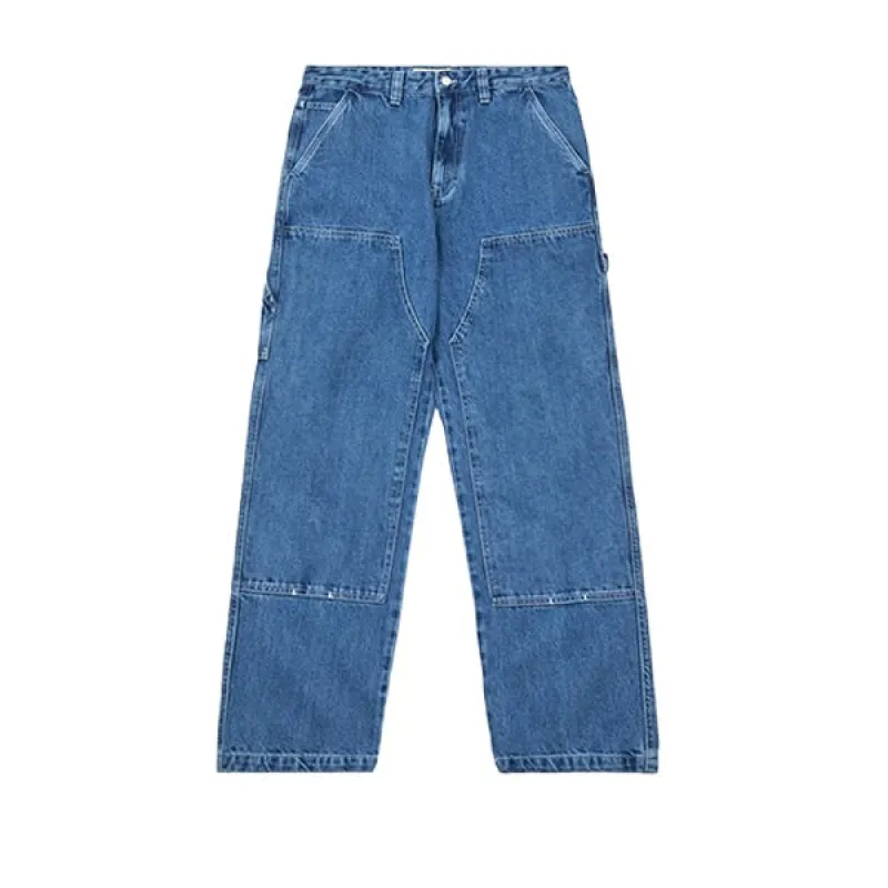 Stussy Denim Work Pant Blue sold by Kong