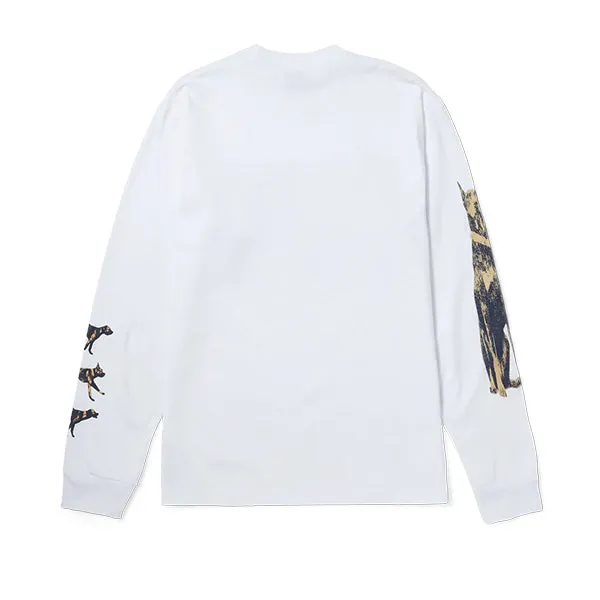 Huf Red Means Go LS T shirt White sold by Kong product image thumbnail 2