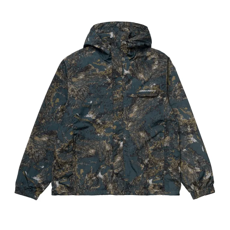 Carhartt WIP Terra Jacket Satelite Print/Deep Lagoon/Reflective sold by Kong