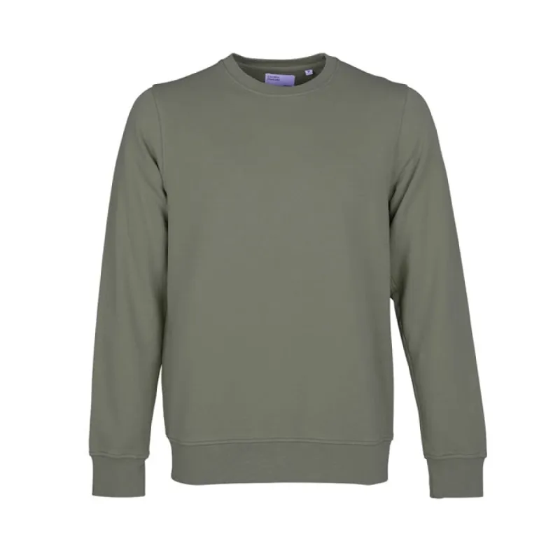 Colorful Standard Classic Organic Crew Dusty Olive sold by Kong