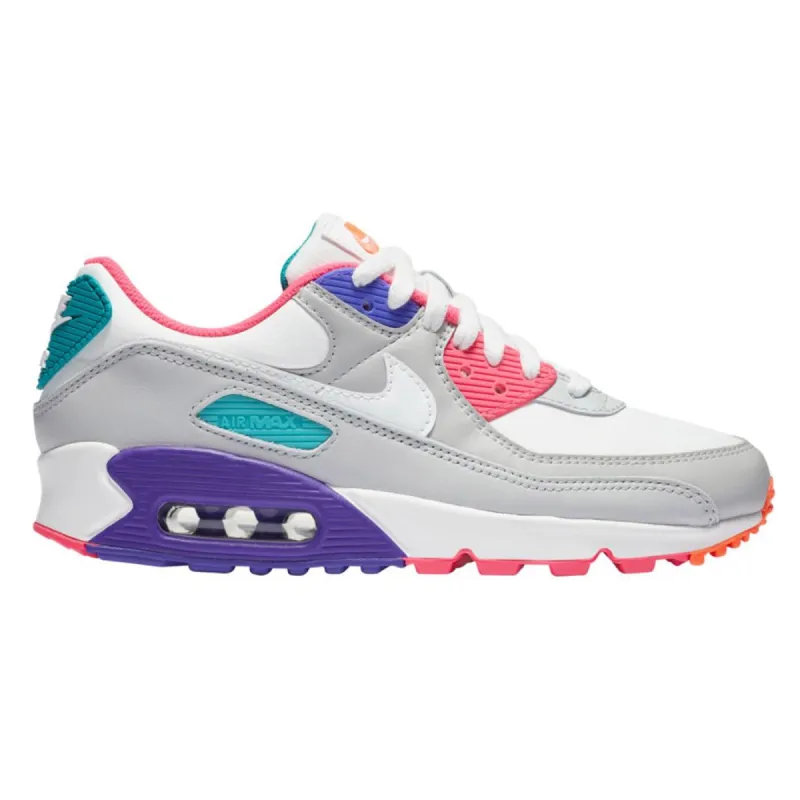 Nike W Air Max 90 Photon Dust Summit White Hyper Grape sold by Kong